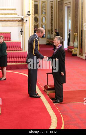 Sir Michael Palin, de Londres, est nommé Chevalier commandant de l'ordre de St Michael et de St George par le duc de Cambridge au Palais de Buckingham. APPUYEZ SUR ASSOCIATION photo. Date de la photo: Mercredi 12 juin 2019. Le crédit photo devrait se lire: Yui Mok/PA Wire Banque D'Images