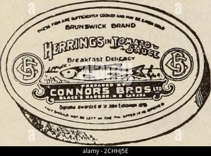 . Épicier canadien janvier-juin 1921 . donner satisfaction, Et qui va stimuler le retard et tenir le commerce, aussi maintenir vos clients fidèles à votre magasin, car ils sauront que vous manipulez et vendez des aliments de qualité Davies préparés sous la supervision d'inspecteurs nommés par le gouvernement à Ottawa vous donne l'assurance supplémentaire de produit absolu, exempt d'infection. Essayez certaines de ces gammes de haute qualité, qui ont permis de construire des échanges commerciaux pour de nombreux concessionnaires partout au Canada. Peerless Brand cuisiné jambon il « Bologna tt il pickles tt Roast porc tt il shortening Dialstone IT S. Banque D'Images