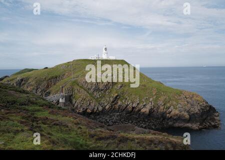 Phare de la tête de trébuchement le jour de septembre Banque D'Images