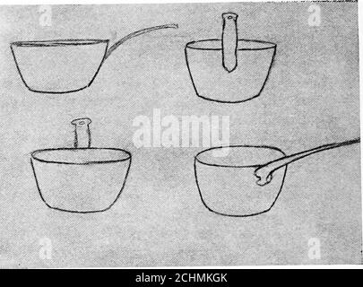 . Les arts plastiques et industriels dans les écoles primaires . Au moyen d'esquisses, chaque enfant devrait construire des formes suchfores sur papier avec le crayon, en les comparant et en les modifiant jusqu'à ce que leur apparence satisfasse son œil. Il devrait le faire jusqu'à ce qu'il oublie qu'il travaille dans deux dimensionnessand se sent plutôt qu'il forme ces formes dans les trois. Il ne devrait pas penser à son cercle brisé comme une ellipse,. Banque D'Images