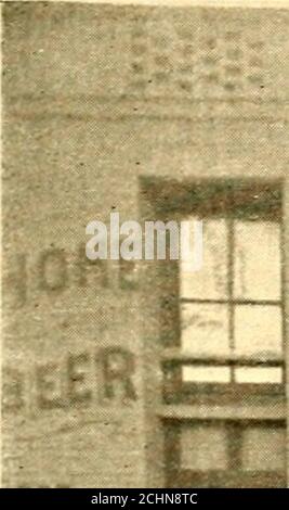 . Wilmington à jour : la métropole de Caroline du Nord représentée graphiquement . M. Wright, gestionnaire, 112, rue North Water, la Home Brewing Company de Richmond (Ya.), en plus de répondre à une forte demande dans cette ville et ses environs, ont été établis. ■ IebnpnHHHHl Banque D'Images