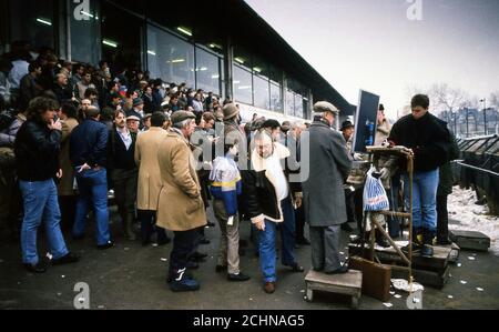 Brent Walker Hackney Greyhound Racing Stadium London, Royaume-Uni. William Hill Super Trapper réunion 1987 Banque D'Images