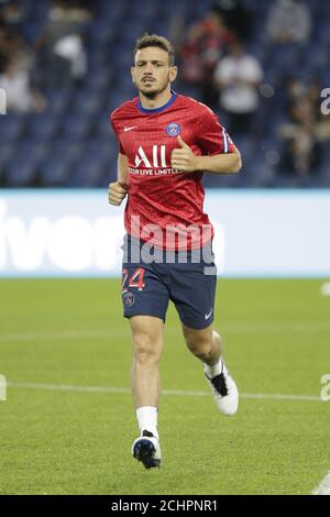 Alessandro FLORENZI (PSG) lors du championnat de France de football de la Ligue 1 Faites le match entre Paris Saint-Germain et l'Olympique de Marseille Sur se Banque D'Images