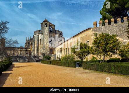 Monastère couvent du Christ au Portugal Banque D'Images