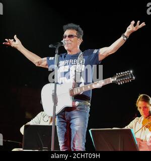 Vérone, Italie. 12 septembre 2020. Edoardo Bennato durante Festival della Bellezza, Concerto cantante italiano à Vérone, Italie, 12 settembre 2020 crédit: Independent photo Agency/Alay Live News Banque D'Images