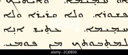 . L'Apocalypse de Saint-Jean dans une version syriaque jusqu'ici inconnue, éd. d'un MS. Dans la Bibliothèque du comte de Crawford et Balcarres . -KAxJt si AJ 5a.i7D rdjjoi rdi-sa.^xjl-M . I a3 IAX-ra (jso ■■ : IV ARV«T cn &gt; .1 r^^n *^-* ^^—^ ^-^j.tJi.rqo ..jiAcn itj=&gt; r^ocnSoA ^r^cncv .ajoi =          .jiAcn itj=                   ;Oji;t^Oji                              .1 pd.^ pd^ 1^cn oi .T-u 1 pdAJ i.-.T p^ T n OKOl—M A&gt;C ^l .PdjL-DoiO-^.T pdi-DoicV-A i 1 M Q .PC-T-SJ^Tija .1 .PdjL-DoiO-^-^.T pdi-DOIC^11 i .I^i .T^i .T^i .T^i .T^i .i .T^i .T^i .i .i .i .T^5 12 rdAMO .v«JLi !la .n CH 1 JLiK*f&lt;li a *orj 3 rSncv.si-iw Banque D'Images