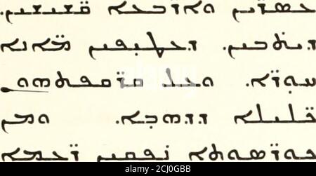 . L'Apocalypse de Saint-Jean dans une version syriaque jusqu'ici inconnue, éd. Lao d'un MS. Dans la Bibliothèque du comte de Crawford et Balcarres . n yin   CLJfC-23r&lt;c A ^ ^ o a L:MJC .r€LAA.: »3a JD a t^xji^JR.LO : ^.jr^i^I^i.j^i. .S&L&gt;TA..^^va-SJ •:• ^jSflri & gt;*»^ TiiiA 10■ I T 1 T ii rt s -an^a . -t &lt;v &lt;^A s -=3df—1.1 ^^ -n.i-a -n s ^ oiJ^/iajo .RCL» Ooia ^ L-jji . SN . I ^qpf . • -« ^ «- Tii-n cvoqjlJljlJL^ .^A 2ai io ^cv.i.1^t-f l^nr^ TA rdi-fioiOA n .srdooLSlA .^ oiAR^Q .j^^^ ocn.XVII .pdi-Ooiaï^i  i  I  I-i  i-i-i-i  Banque D'Images