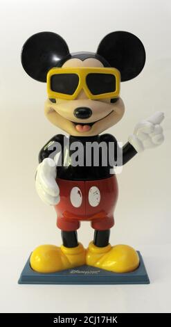 Mickey Mouse, spectateur JOUET et tampon, 3D View Master, MICKEY MOUSE DISNEY Banque D'Images