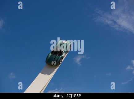 Goodwood Festival of Speed West Sussex voitures classiques et nostalgiques course Banque D'Images