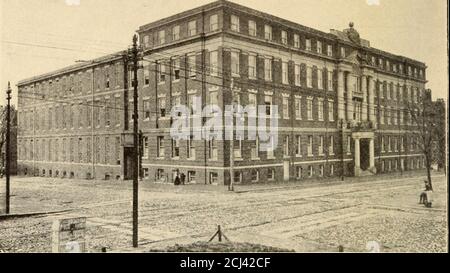 . Catalogue de l'École de médecine 1911-1924 . HÔPITAL UNIVERSITAIRE Banque D'Images