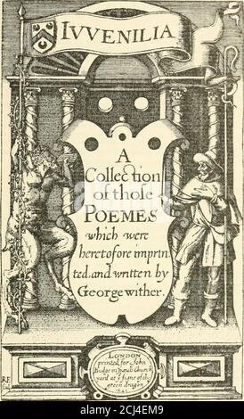 . Catalogue des éditions originale et ancienne de certaines des œuvres poétiques et prose des auteurs anglais de Wither à Prior . n, imprimé pour lohn Grifinand. CIJ. IDC. XXII. Ottavo. Première édition. Collation : A-P, en huit. Une feuille vierge, ai. Titre en tant que lignes à double ligne, A2 (Verversobank). Le Stationer au Reader signé par lohn Marriot, A3-A5 recto.Philarete à sa Mistresse en huit-een stanzas de six lignes chacune, A5 verso toA8. Le travail, B1-N7. Un Poftfcript , N8 (vert vierge). Un Mifcelany oepigrams, Sonnets, épitaphs, et fuchother Verfes, comme on l'a trouvé écrit, avec la PoE Banque D'Images