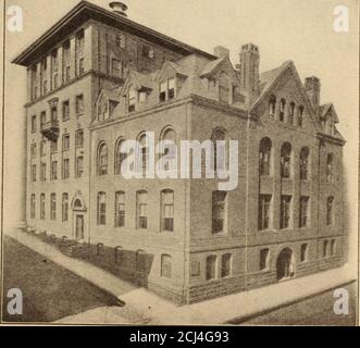 . Catalogue de l'École de médecine 1911-1924 . HÔPITAL DE MISÉRICORDE. COLLÈGE DES MÉDECINS ET CHIRURGIENS Banque D'Images