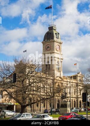 C'est le troisième hôtel de ville de Ballarat - Ballarat, Victoria, Australie Banque D'Images