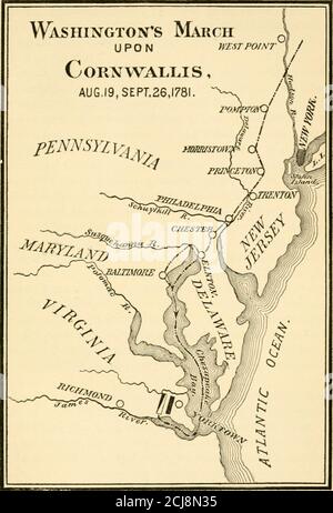 . Washington et son pays, étant la vie d'Irving à Washington, abrégé pour l'utilisation des écoles; Avec introduction et continuation, donnant un bref aperçu de l'histoire des États-Unis depuis la découverte de l'Amérique jusqu'à la fin de la guerre civile . ps, il a précipité une expédition vers l'est, insulte l'état du Connecticut, et attaque son port maritime de NewLondon. Le commandement de cette expédition, qui devait être une terre de ravages et de destruction, a été donné à Arnold, comme s'il était neces-sary de compléter la mesure de son infamie, qu'il devrait porter le feu et l'épée dans son état natal, et de profaner Th Banque D'Images