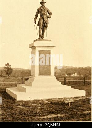 . Dans memoriam, Alexander Stewart Webb, 1835-1911; . sentent jrouder de leur ancien commandant qu'ils ne le font à jour. Nous nous rencontrons sur un terrain historique et envieux. Dans toute la gamme de l'histoire américaine, que ce soit dans les annales de la révolution ou de la guerre civile âil n'y a pas un autre sjiot sur ce continent, identifié avec l'histoire de la bataille, plus célèbre que l'angle. Il AVAS ici que le mostspectaculaire, et, pour le temps il a duré, le plus grave conflit de la guerre civile s'est produit. Pour l'Armée du Potomac, leur engagement dans l'anthe jjart qui a culminé dans la victoire pour eux sur CemeteryRidge est exprimé dans le mot Banque D'Images