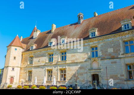 Château de Chailly sur Armancon en Bourgogne, France. Banque D'Images