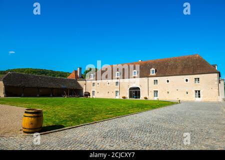 Château de Chailly sur Armancon en Bourgogne, France. Banque D'Images