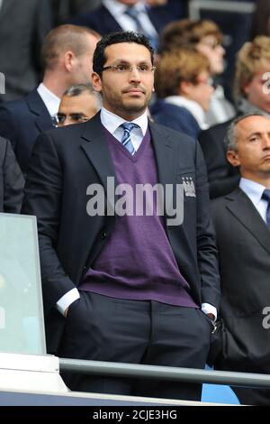 Khaldoon Al Mubarak. Manchester City Président. Man City v Chelsea, Premier League, City of Manchester Stadium, Grande-Bretagne. 25/9/2011. IMAGE : MARQUER LA DOULEUR Banque D'Images