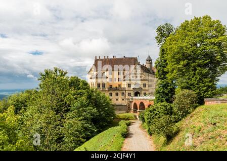 Château de Heiligenberg, Château Renaissance, Heiligenberg, Linzgau, Bade-Wurtemberg, Allemagne Banque D'Images