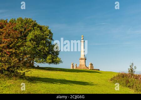 Second Boer War Monument sur le sommet de Coombe Hill, Wendover, Angleterre Banque D'Images