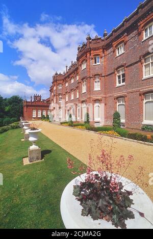 Hughenden Manor, Buckinghamshire, demeure du premier ministre Benjamin Disraeli entre 1848 et 1881. Angleterre, Royaume-Uni Banque D'Images