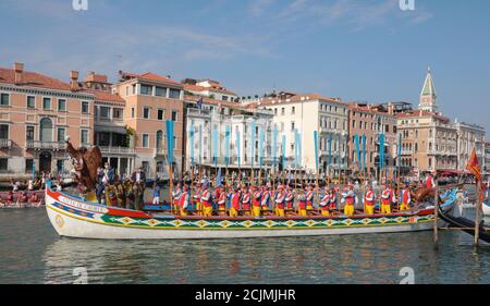 REGATA STORICA , VENISE Banque D'Images