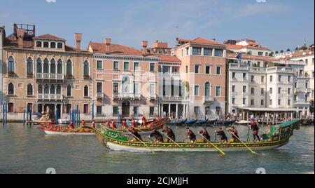 REGATA STORICA , VENISE Banque D'Images