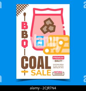 Publicité publicitaire publicitaire publicitaire publicitaire pour barbecue Illustration de Vecteur