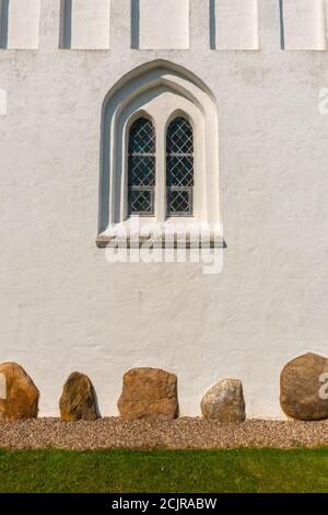 Rinkenæs Korskirke, Fjordveyen, Communauté Rinkenæs, Gråsten ou Gravenstein, Jutland du Sud, Danemark, Europe du Nord, Banque D'Images