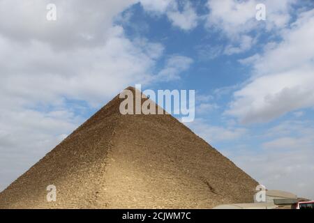 Pyramide de Khufu à giza Egypte Banque D'Images