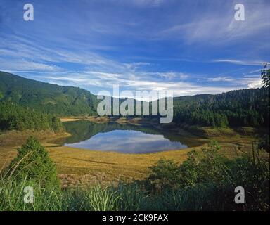 Yilan Taipingshan Cuifeng Lake Taiwan Banque D'Images