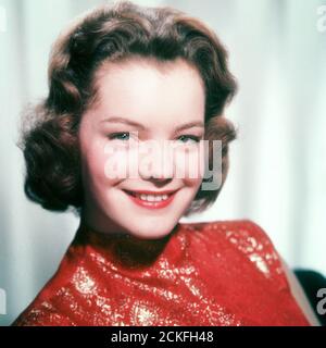 Romy Schneider, deutsche Schauspielerin, Deutschland 1950er Jahre. L'actrice allemande Romy Schneider, Allemagne 1950. Banque D'Images