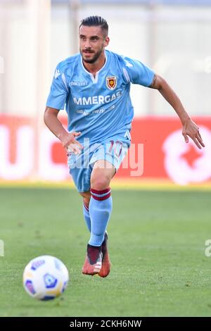 12 septembre 2020, Florence, Italie: Florence, Italie, , 12 septembre 2020, Igor Randrezza (Reggiana) pendant Fiorentina vs Reggiana - match de football - Credit: LM/Lisa Guglielmi (Credit image: © Lisa Guglielmi/LPS via ZUMA Wire) Banque D'Images