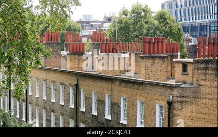 Toits de Londres, Holborn, North London, Royaume-Uni Banque D'Images