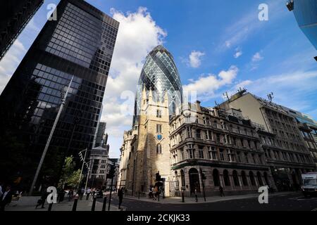 Bâtiments de Londres Banque D'Images