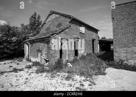 Birtles Farm - sur Alderley Banque D'Images