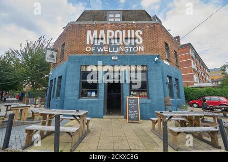 marquis de wellington pub bermondsey Banque D'Images