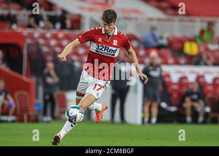 Paddy McNair (17) de Middlesbrough en action pendant le match Banque D'Images