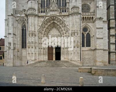 Beauvais France - 10 août 2020 - Cathédrale Saint-Pierre De Beauvais Banque D'Images