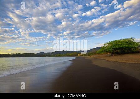 Coucher du soleil à Guanacaste Banque D'Images