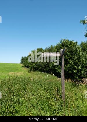 Pennine Bridleway, Chee Dale, Upper Wye Valley, Derbyshire, Angleterre, Royaume-Uni. Banque D'Images