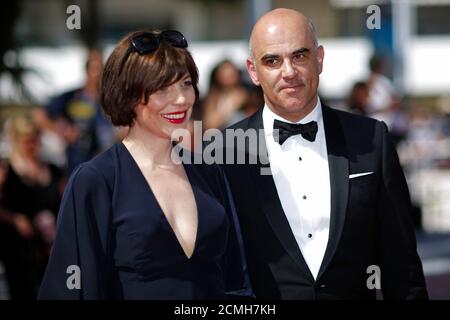 Le President Suisse Alain Berset Dans Film Festival Locarno Le 1 Aout 2018 Sur La Fete Nationale Suisse Au Tessin Suisse Photo Stock Alamy