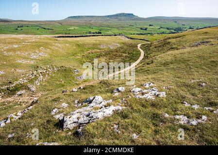 Horton-in Ribblesdale près de Sulber Nick Banque D'Images