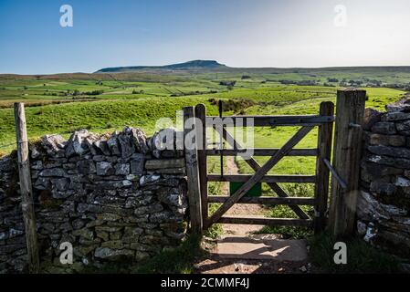 Horton-in Ribblesdale près de Sulber Nick Banque D'Images