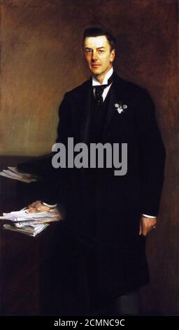 Joseph Chamberlain John Singer Sargent 1896. Banque D'Images