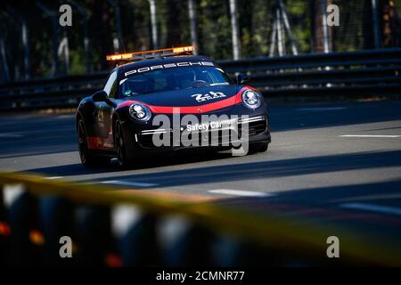 Le Mans, France. 17 septembre 2020. Voiture de sécurité pendant les séances d'entraînement gratuites des 2020 24 heures du Mans, 7e tour du Championnat du monde d'endurance 2019-20 de la FIA sur le circuit des 24 heures du Mans, du 16 au 20 septembre 2020 au Mans, France - photo Xavi Bonilla / DPPI crédit : LM/DPPI/Xavi Bonilla/Alay Live News Banque D'Images