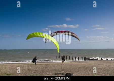 Parapente Banque D'Images