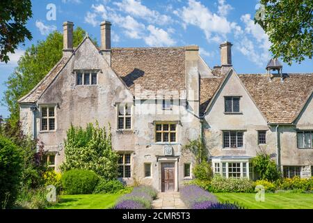 Avebury Manor dans le village d'Avebury, Wiltshire, Angleterre Banque D'Images