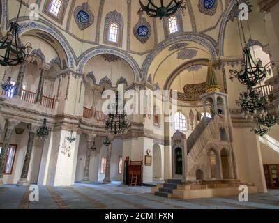 La petite mosquée Sainte-Sophie, également connue sous le nom de Kucuk Aya Sofya, à Istanbul, en Turquie. Ancienne église byzantine des Saints Sergius et Bacchus. Banque D'Images