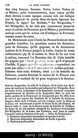 John Ruskin - la Bible d'Amiens - 118. Banque D'Images